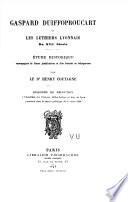 Gaspard Duiffoproucart et les luthiers lyonnais du XVIe siècle