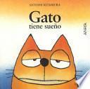 Gato tiene sueño