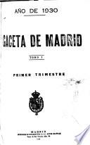 Gazeta de Madrid