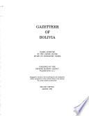 Gazetteer of Bolivia