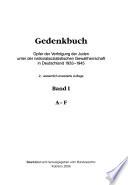 Gedenkbuch: A-F