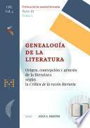 Genealogía de la literatura