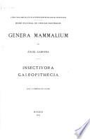 Genera mammalium