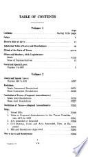 General and Special Laws of the State of Texas