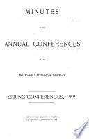 General Minutes of the Annual Conferences of the United Methodist Church in the United States, Territories, and Cuba