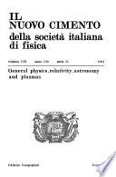 General physics, relativity, astronomy and mathematical physics and methods