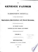 Genesee Farmer and Gardener's Journal