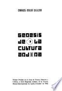 Génesis de la cultura andina