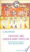 Génesis del catolicismo popular