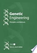 Genetic Engineering: Principles and Methods