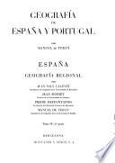 Geografía de España y Portugal: pt.2.Espana, geografia regional por J.M. Casas Torres [et al