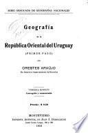 Geografía de la República Oriental del Uruguay, (primer paso)