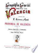 Geografía general del Reino de Valencia: Provicia de Castellon