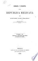 Geografía y estadística de la República Mexicana: Oaxaca