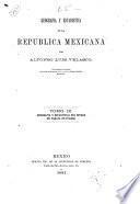 Geografía y estadística del estado de Oaxaca