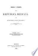 Geograf�ia y estad�istica de la Republica mexicana