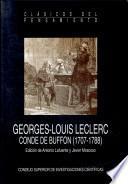 Georges-Louis Leclerc, Conde de Buffon, 1707-1788