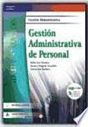 Gestión administrativa de personal