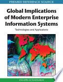 Global Implications of Modern Enterprise Information Systems: Technologies and Applications