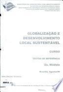 Globalizacao e Desenvolvimento Local Sustentavel