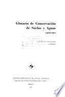 Glosario de conservación de suelos y aguas (español-inglés)
