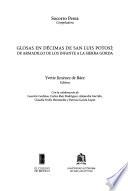 Glosas en décimas de San Luis Potosí