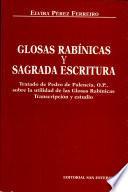 Glosas rabínicas y sagrada escritura