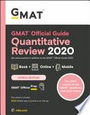 GMAT Official Guide 2020 Quantitative Review