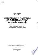 Gobiernos y partidos en América Latina