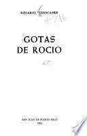 Gotas de rocío