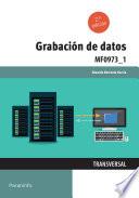 Grabación de datos