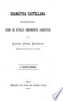Gramática castellana razonada