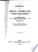 Gramática de la lengua castellana
