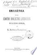 Gramatica de los cuatros dialectos literarios de la lengua Euskara