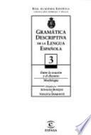 Gramática descriptiva de la lengua española
