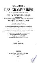 Grammaire des grammaires