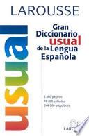 Gran diccionario usual de la lengua española