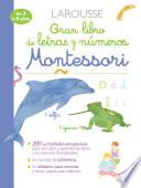 Gran libro de letras y números Montessori