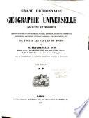 Grand dictionnaire de géographie universelle
