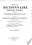 Grand dictionnaire français-italien
