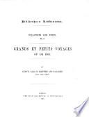 Grands Et Petits Voyages of De Bry