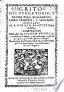 Gritos del purgatorio y medios para acallarlos ...