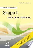 Grupo i de la Comunidad de Extremadura. Temario Comun
