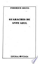 Guaraches de ante azul