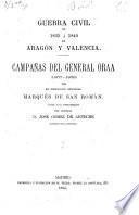 Guerra civil de 1833 á 1840 en Aragón y Valencia