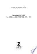 Guerra y novela
