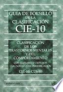 Guía de Bolsillo de la Clasificación CIE-10