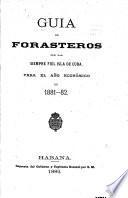 Guia de forasteros de la siempre fiel isla de Cuba