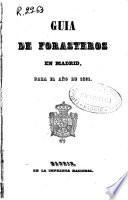 Guía de forasteros en Madrid