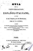 Guia de la conversacion Espanol-Italiano